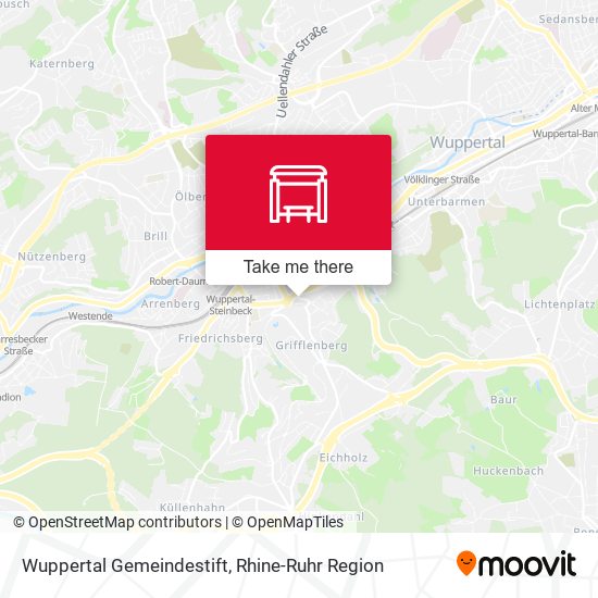 Wuppertal Gemeindestift map
