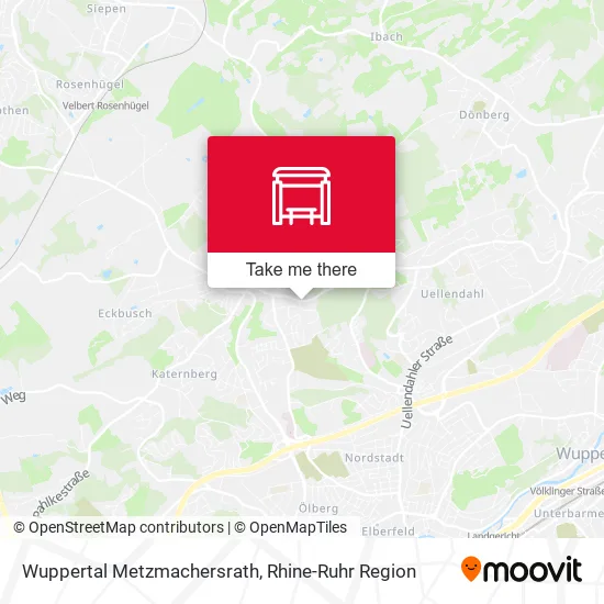 Карта Wuppertal Metzmachersrath