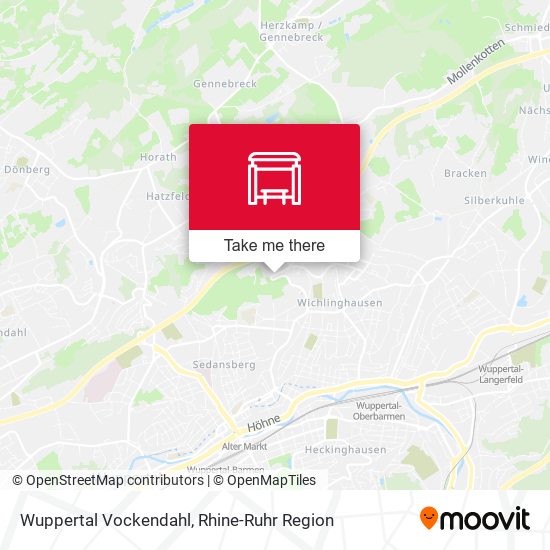 Карта Wuppertal Vockendahl