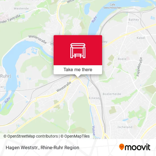 Карта Hagen Weststr.