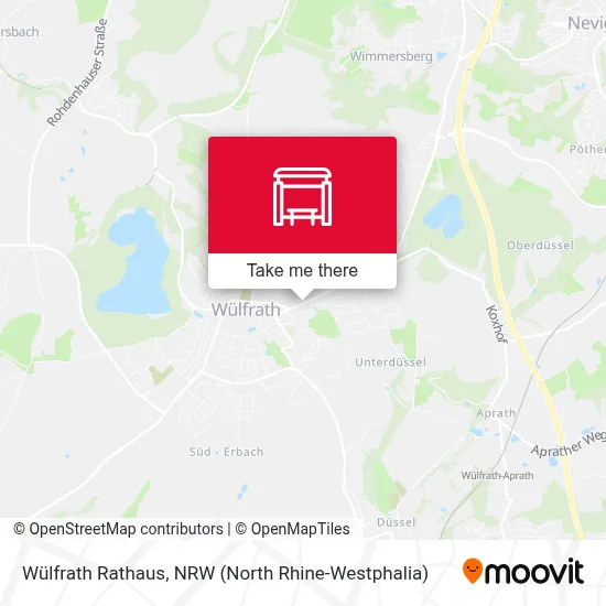 Wülfrath Rathaus map