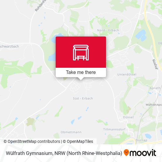 Wülfrath Gymnasium map