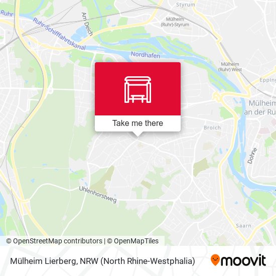 Mülheim Lierberg map