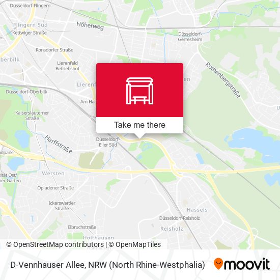 D-Vennhauser Allee map