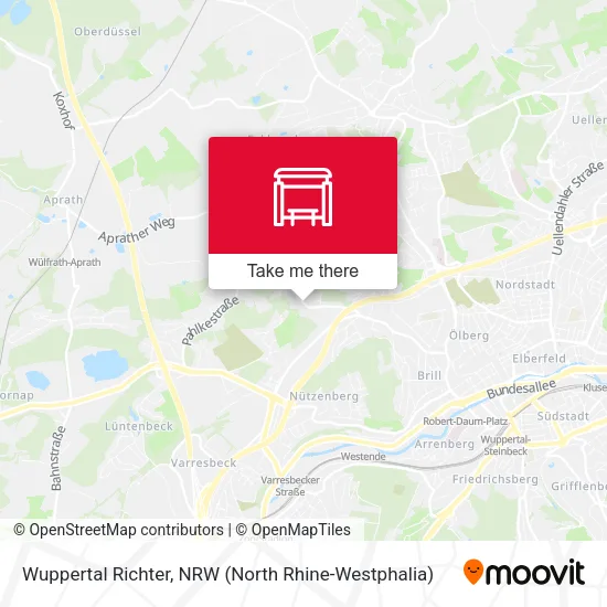 Карта Wuppertal Richter
