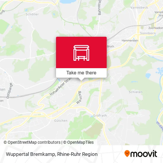 Карта Wuppertal Bremkamp
