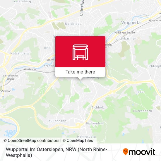 Wuppertal Im Ostersiepen map