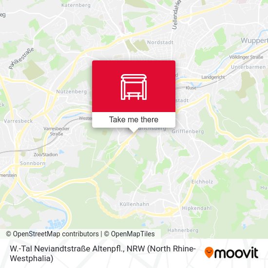 W.-Tal Neviandtstraße Altenpfl. map