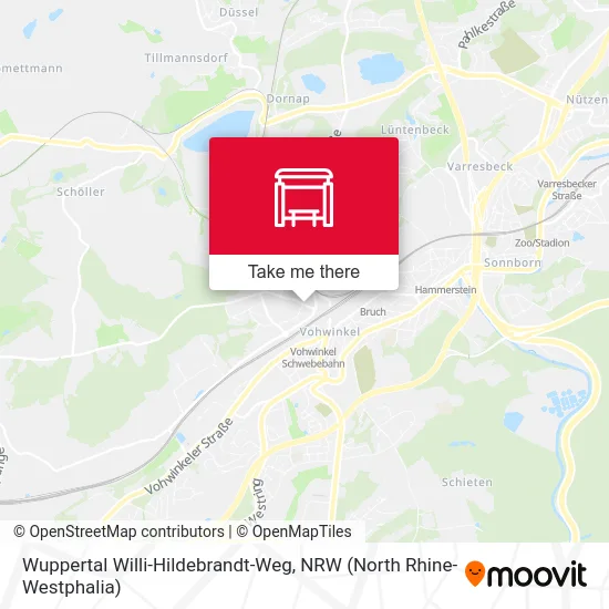 Карта Wuppertal Willi-Hildebrandt-Weg