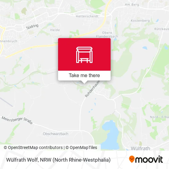 Карта Wülfrath Wolf