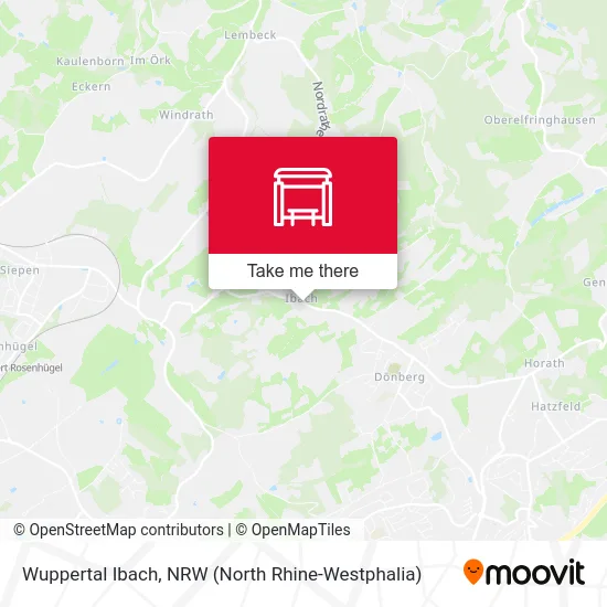 Карта Wuppertal Ibach