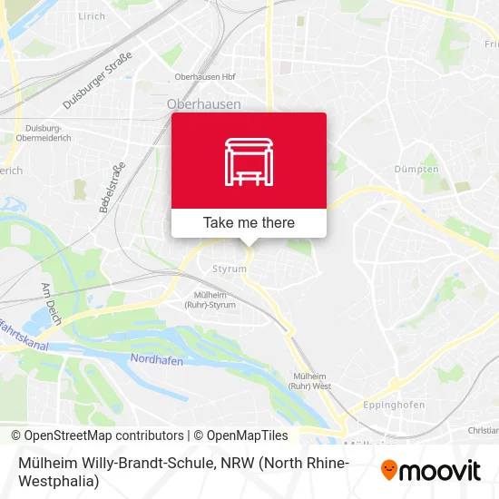 Карта Mülheim Willy-Brandt-Schule