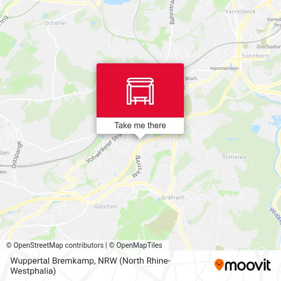 Карта Wuppertal Bremkamp