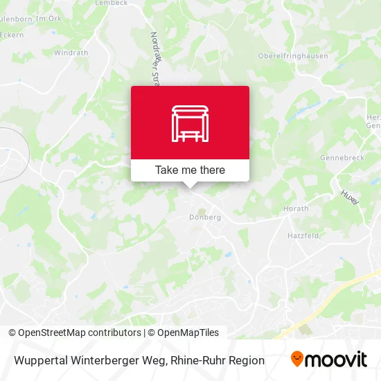 Карта Wuppertal Winterberger Weg