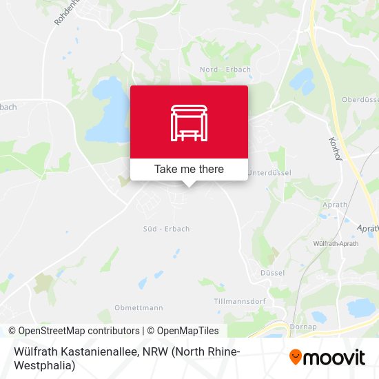 Wülfrath Kastanienallee map