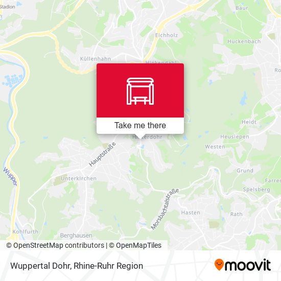 Карта Wuppertal Dohr