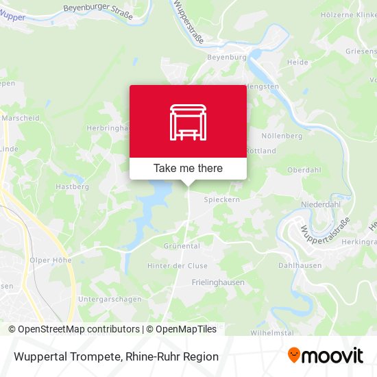 Карта Wuppertal Trompete