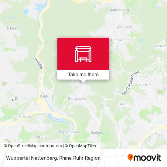 Карта Wuppertal Nettenberg