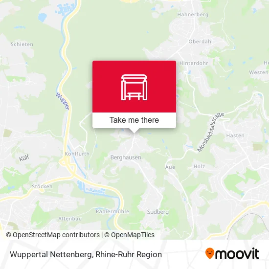 Карта Wuppertal Nettenberg