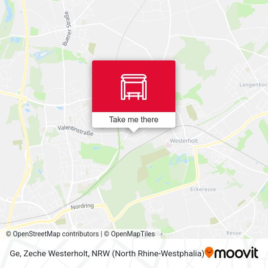Карта Ge,  Zeche Westerholt