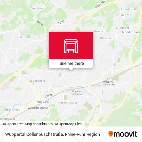 Карта Wuppertal Collenbuschstraße