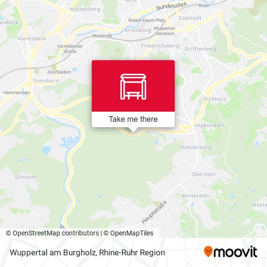 Wuppertal am Burgholz map