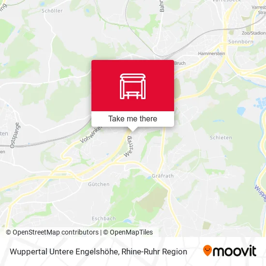 Карта Wuppertal Untere Engelshöhe