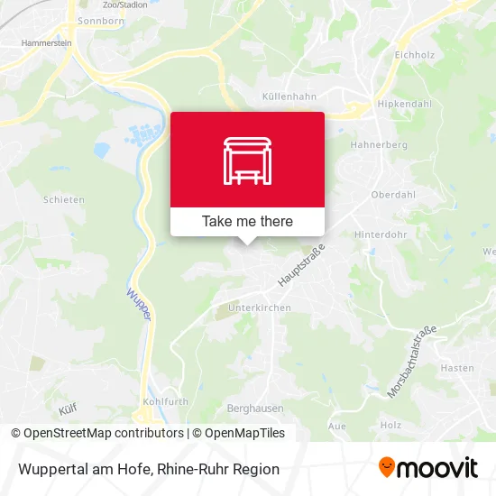 Карта Wuppertal am Hofe