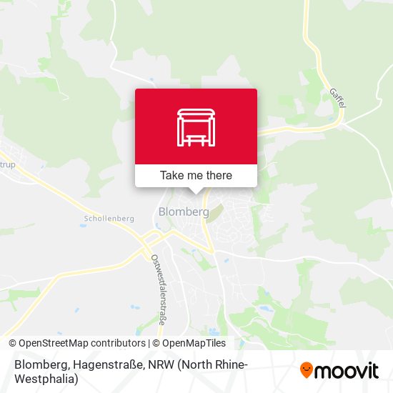 Blomberg, Hagenstraße map