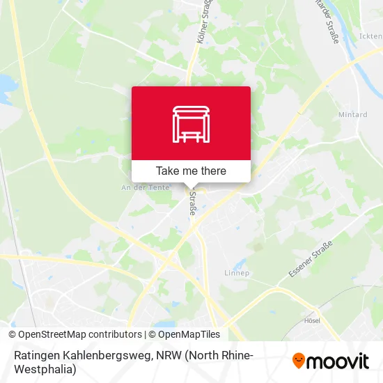 Карта Ratingen Kahlenbergsweg