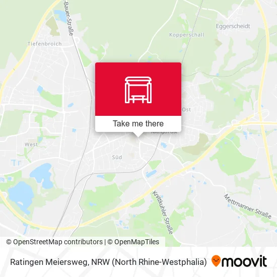 Карта Ratingen Meiersweg