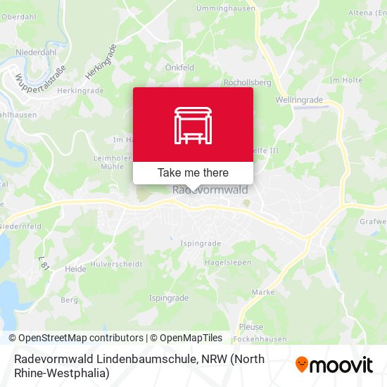 Radevormwald Lindenbaumschule map