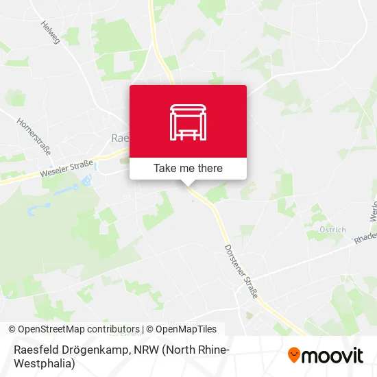 Карта Raesfeld Drögenkamp