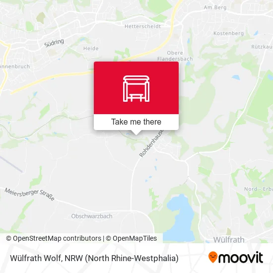 Карта Wülfrath Wolf