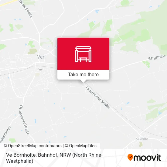 Карта Ve-Bornholte, Bahnhof