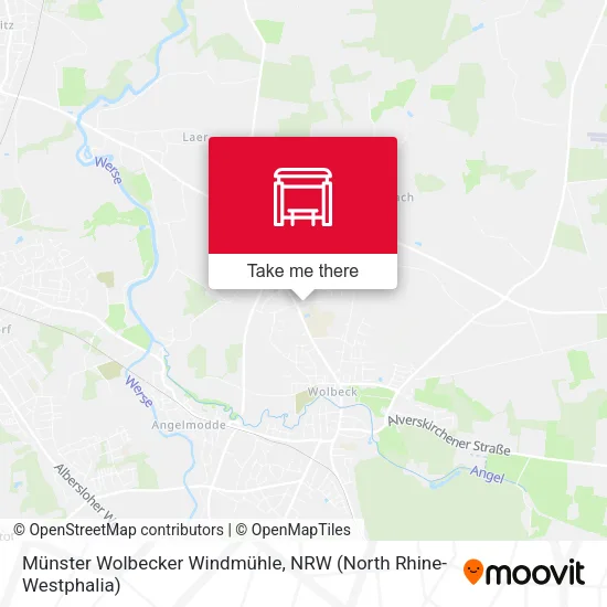 Карта Münster Wolbecker Windmühle