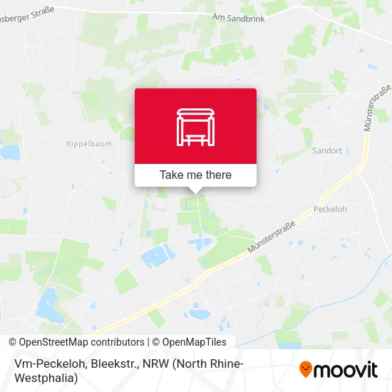 Карта Vm-Peckeloh, Bleekstr.