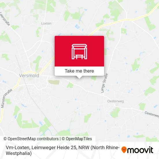 Карта Vm-Loxten, Leimweger Heide 25