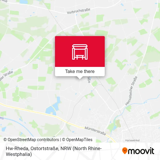 Hw-Rheda, Ostortstraße map