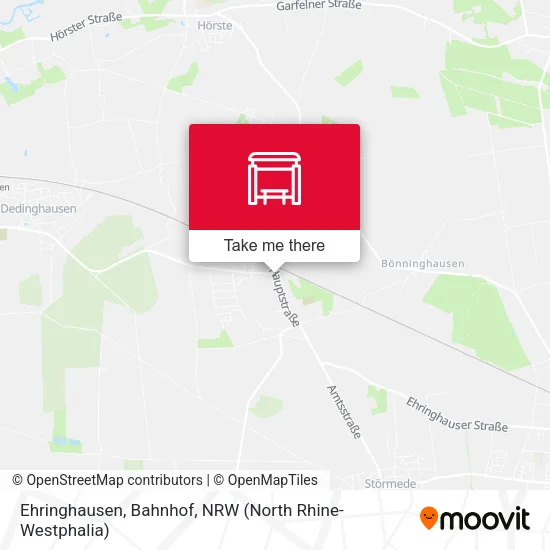 Карта Ehringhausen, Bahnhof