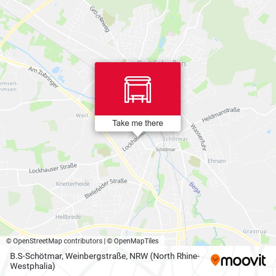 B.S-Schötmar, Weinbergstraße map