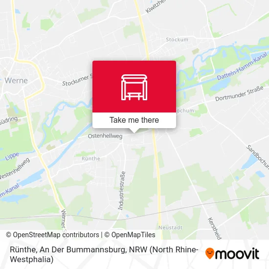 Rünthe, An Der Bummannsburg map
