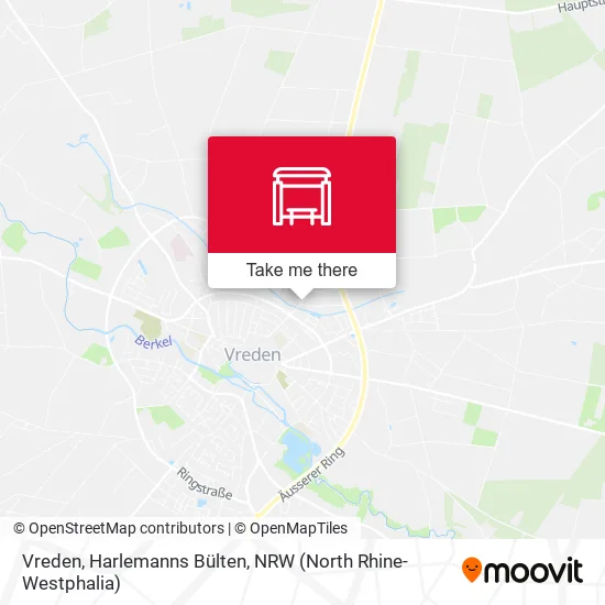 Карта Vreden, Harlemanns Bülten