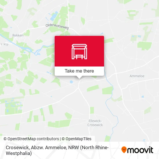 Карта Crosewick, Abzw. Ammeloe