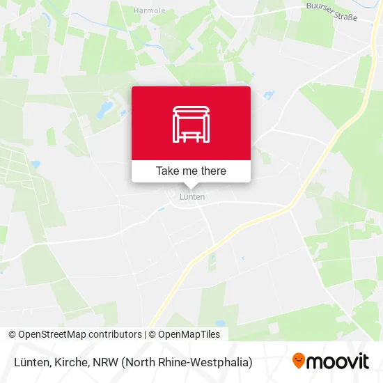 Карта Lünten, Kirche