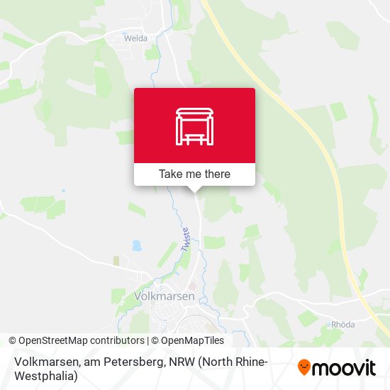 Volkmarsen, am Petersberg map