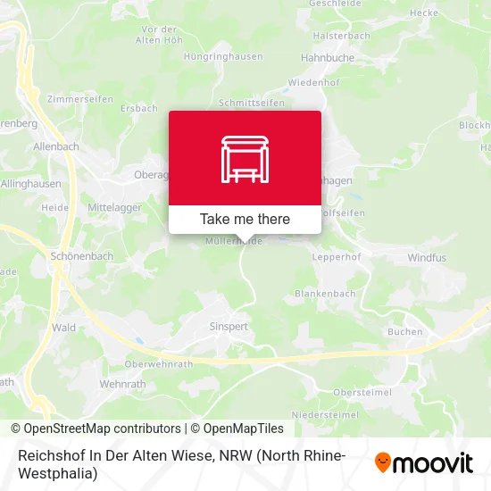 Карта Reichshof In Der Alten Wiese