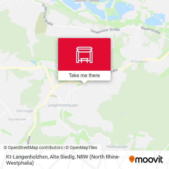 Kt-Langenholzhsn, Alte Siedlg map