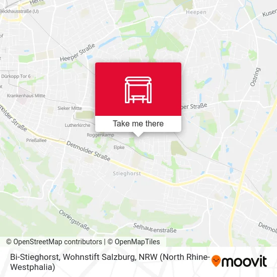 Bi-Stieghorst, Wohnstift Salzburg map