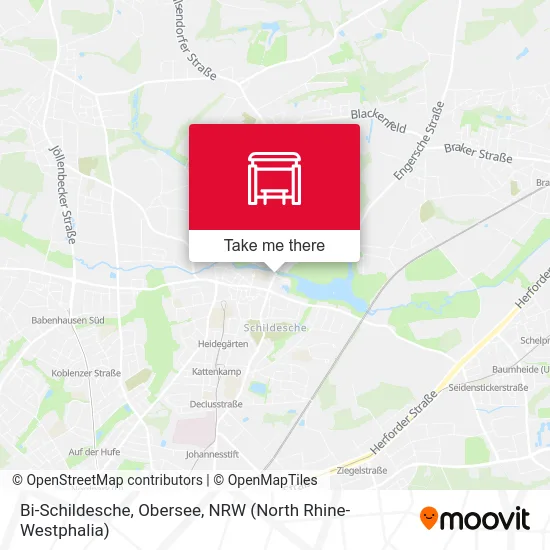 Карта Bi-Schildesche, Obersee